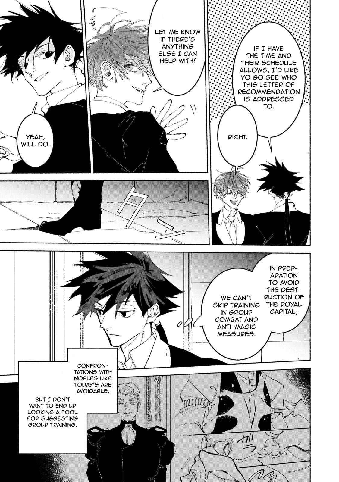 Behind the battle of The Hero and The Demon King chapter 15 page 30