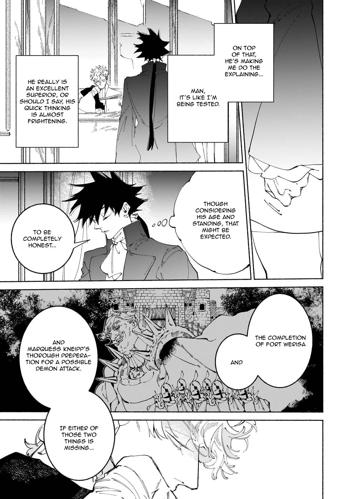 Behind the battle of The Hero and The Demon King chapter 16 page 16