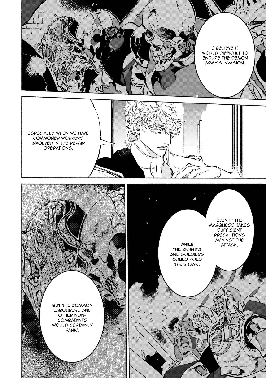 Behind the battle of The Hero and The Demon King chapter 16 page 17