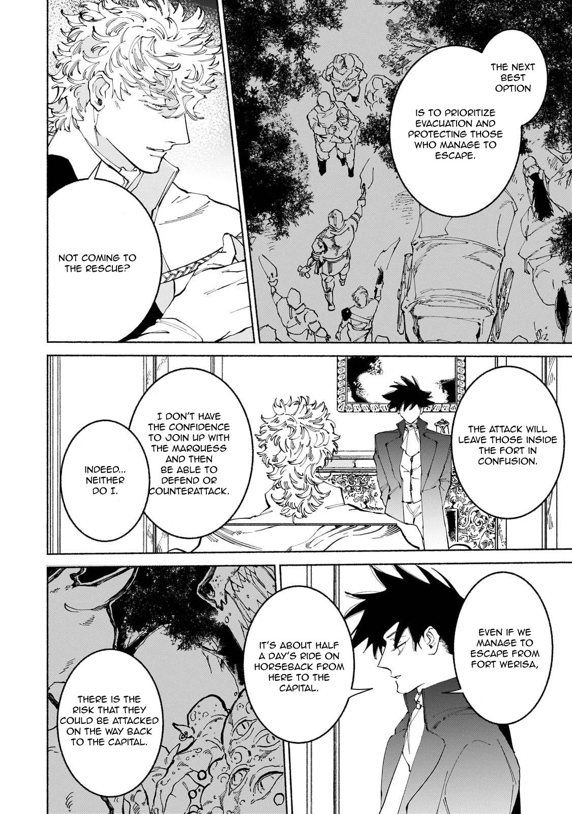 Behind the battle of The Hero and The Demon King chapter 16 page 19