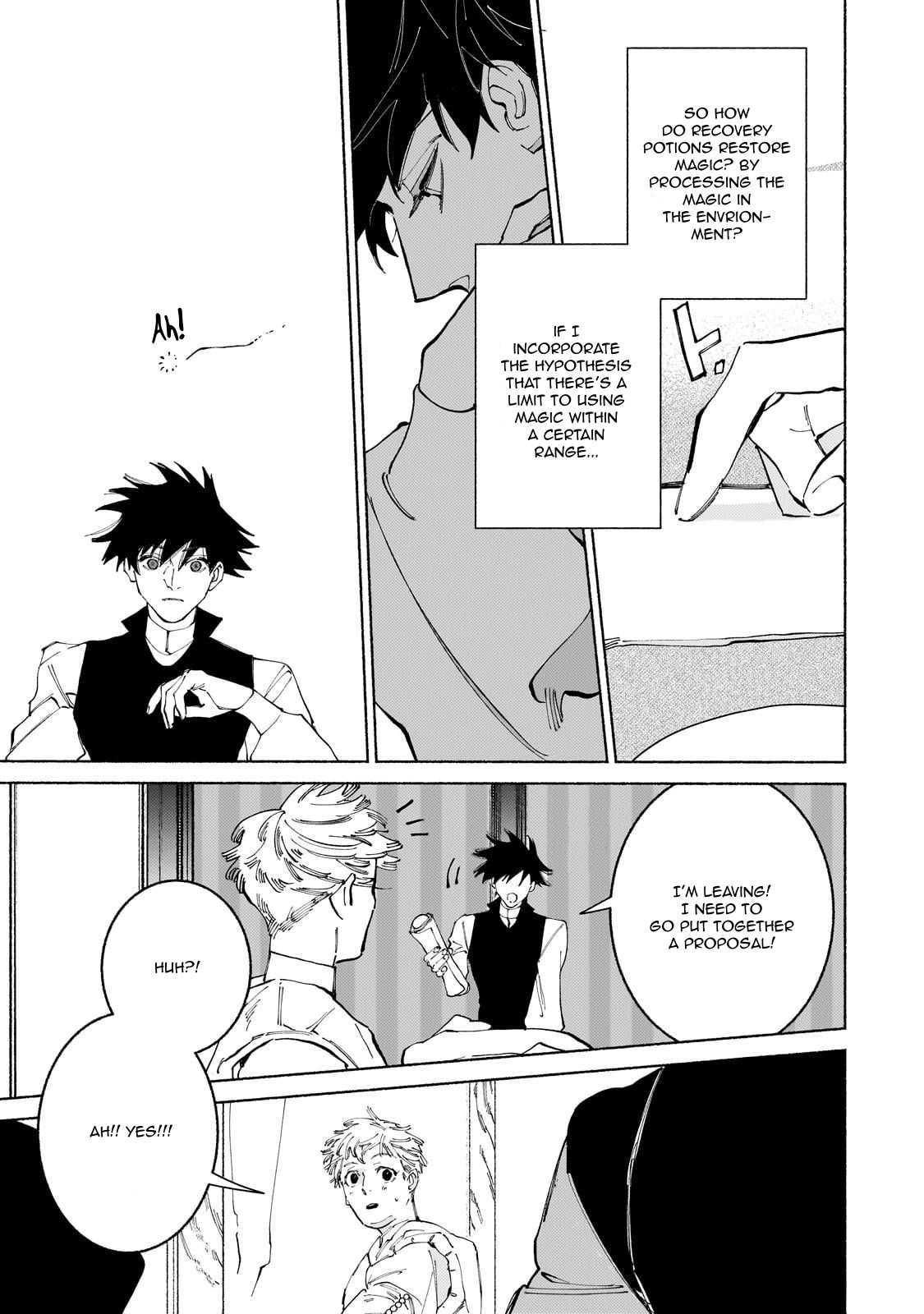 Behind the battle of The Hero and The Demon King chapter 16 page 8