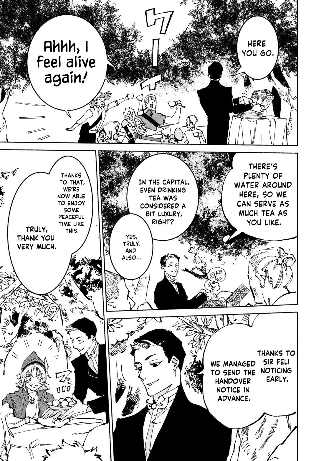 Behind the battle of The Hero and The Demon King chapter 17.1 page 9