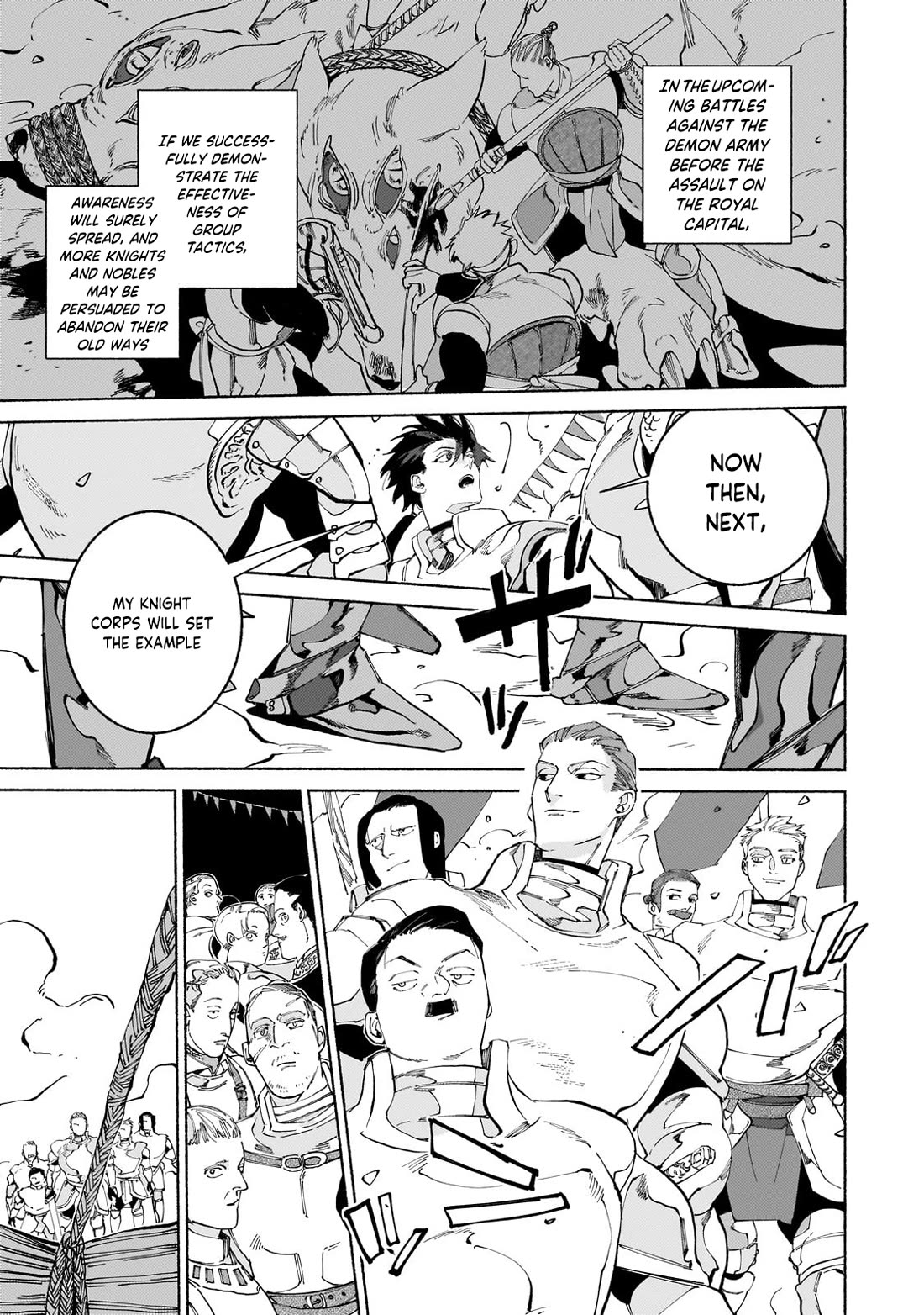 Behind the battle of The Hero and The Demon King chapter 18.1 page 6