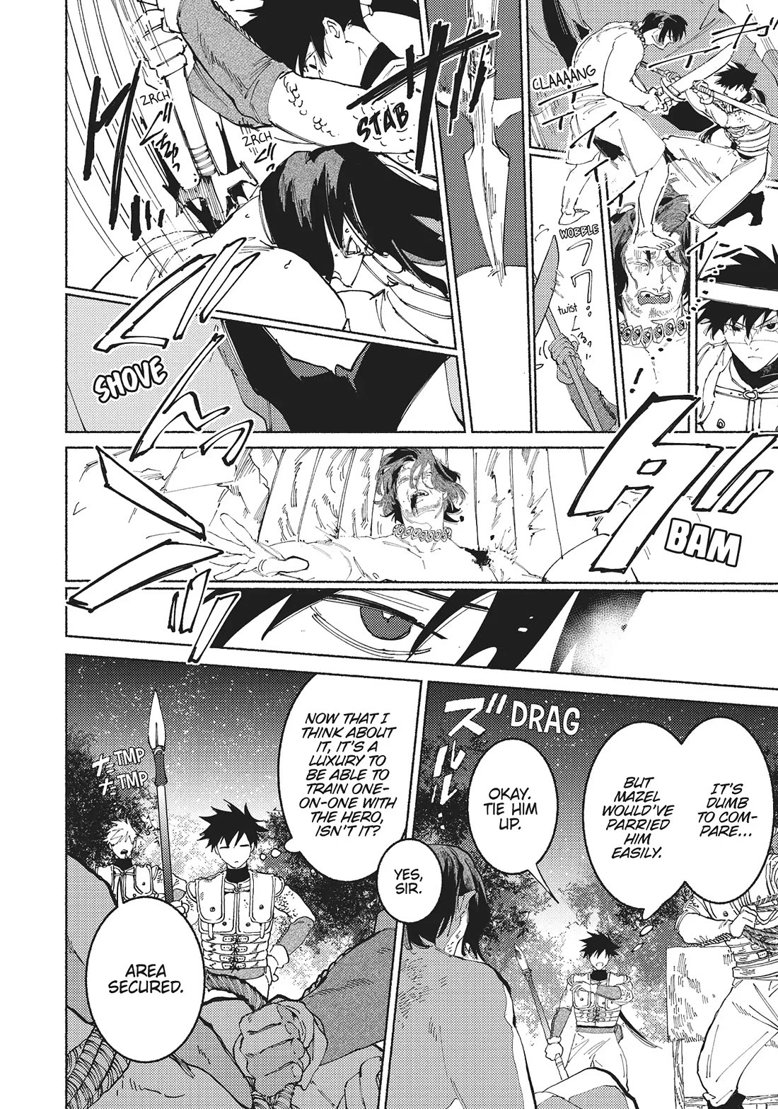 Behind the battle of The Hero and The Demon King chapter 19 page 17