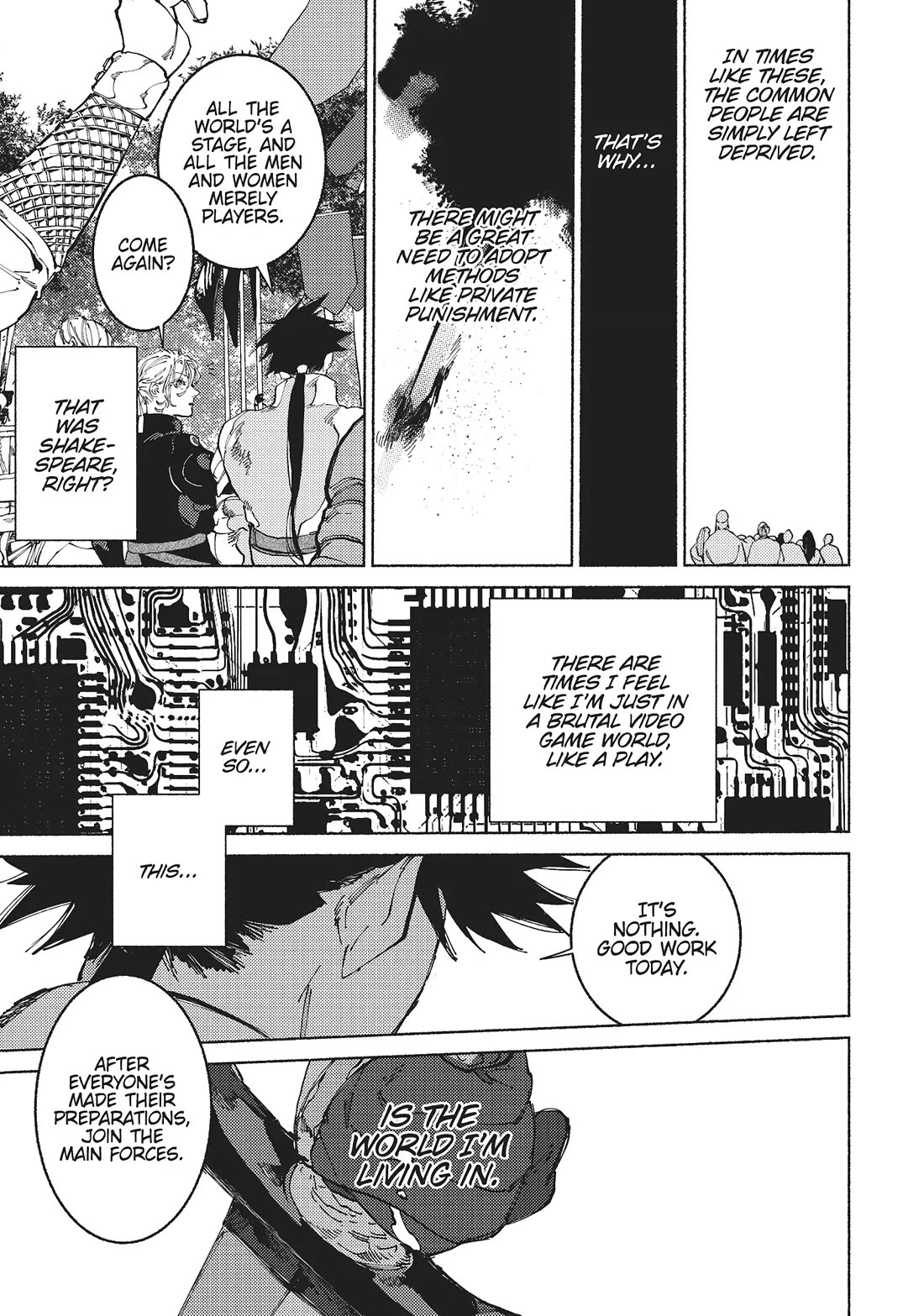 Behind the battle of The Hero and The Demon King chapter 19 page 34