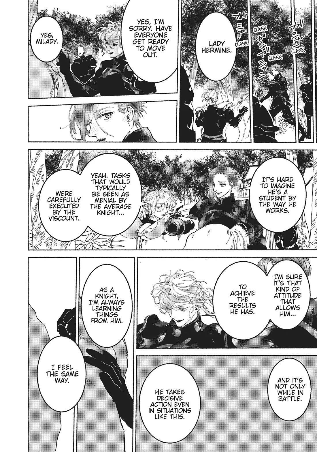 Behind the battle of The Hero and The Demon King chapter 19 page 35