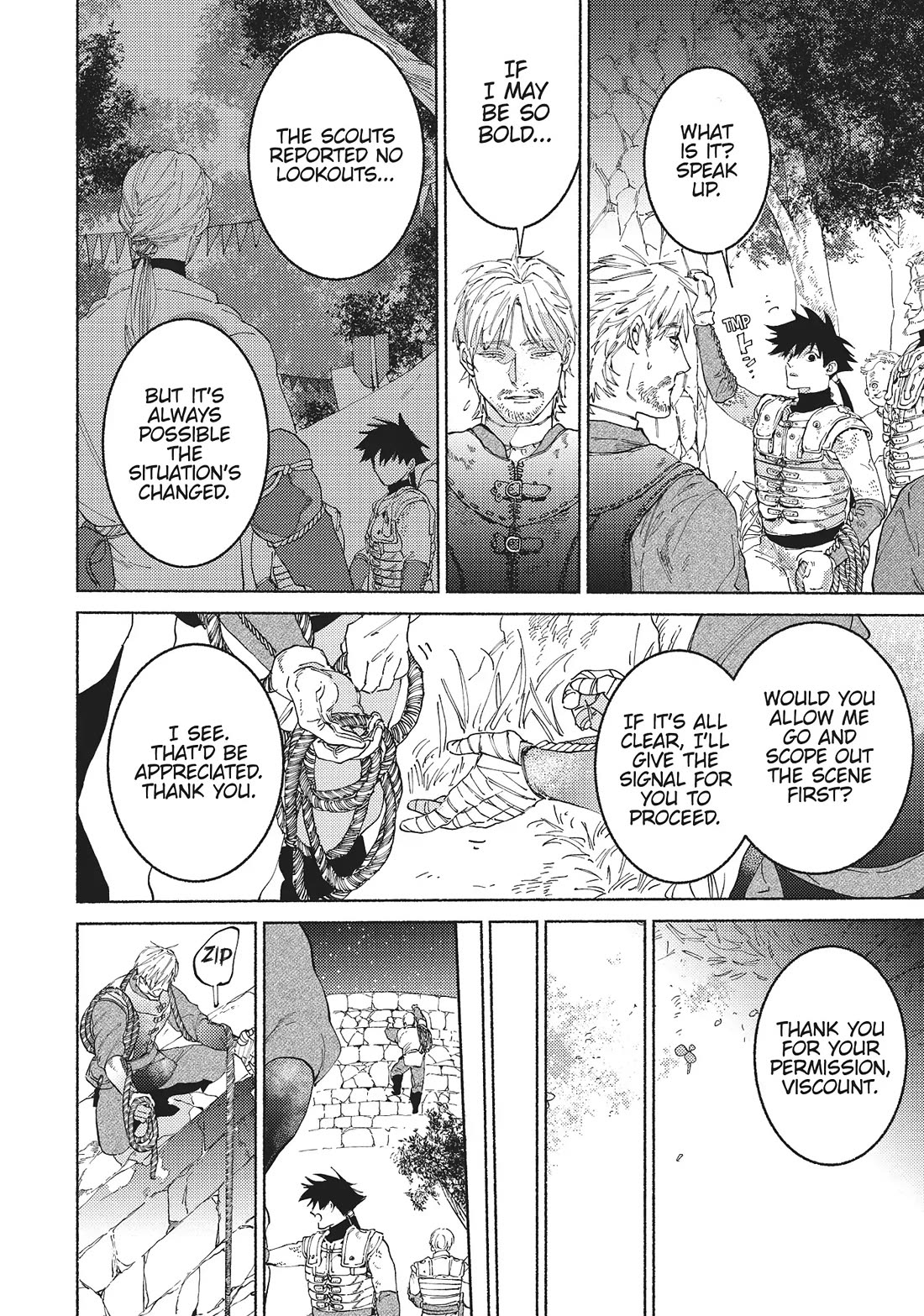 Behind the battle of The Hero and The Demon King chapter 19 page 7