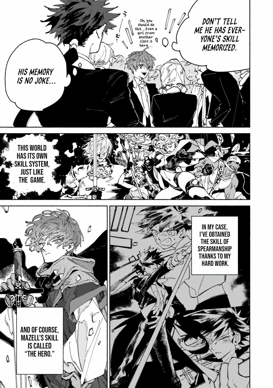 Behind the battle of The Hero and The Demon King chapter 2.1 page 14