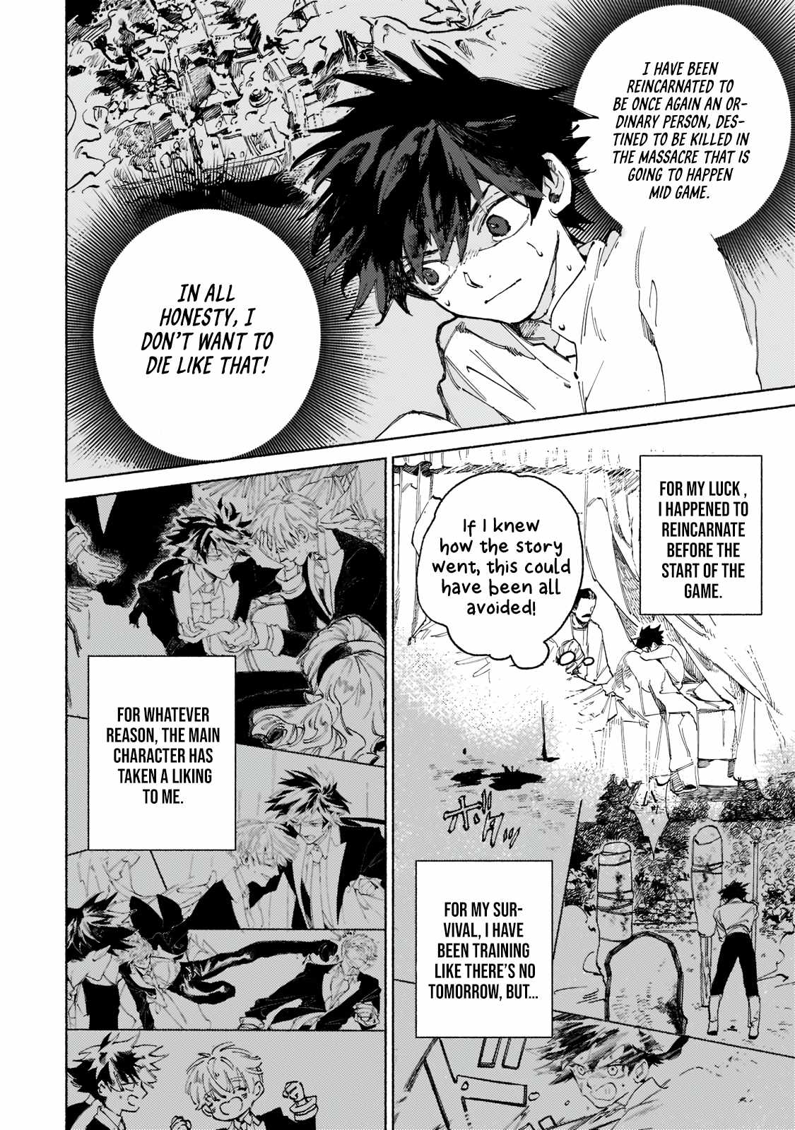 Behind the battle of The Hero and The Demon King chapter 2.1 page 3