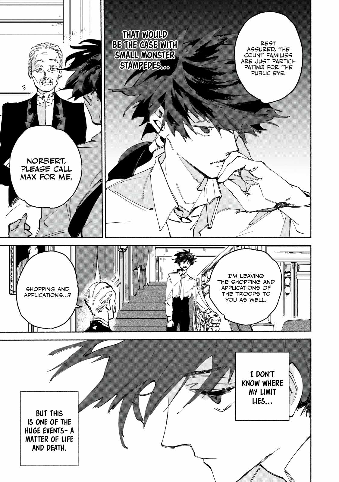 Behind the battle of The Hero and The Demon King chapter 2.2 page 3