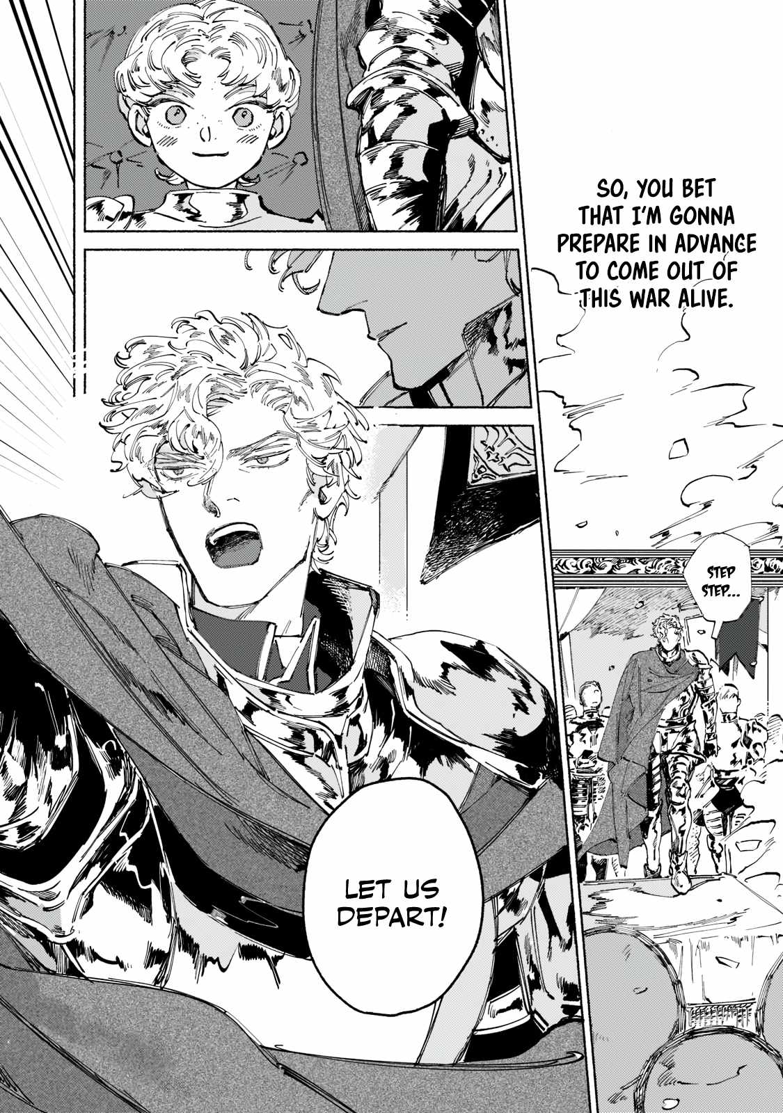 Behind the battle of The Hero and The Demon King chapter 2.2 page 4