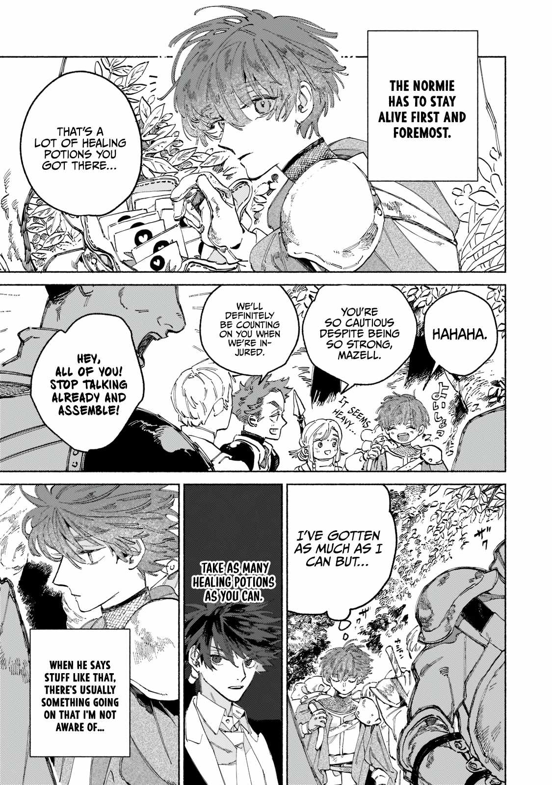 Behind the battle of The Hero and The Demon King chapter 2.3 page 11