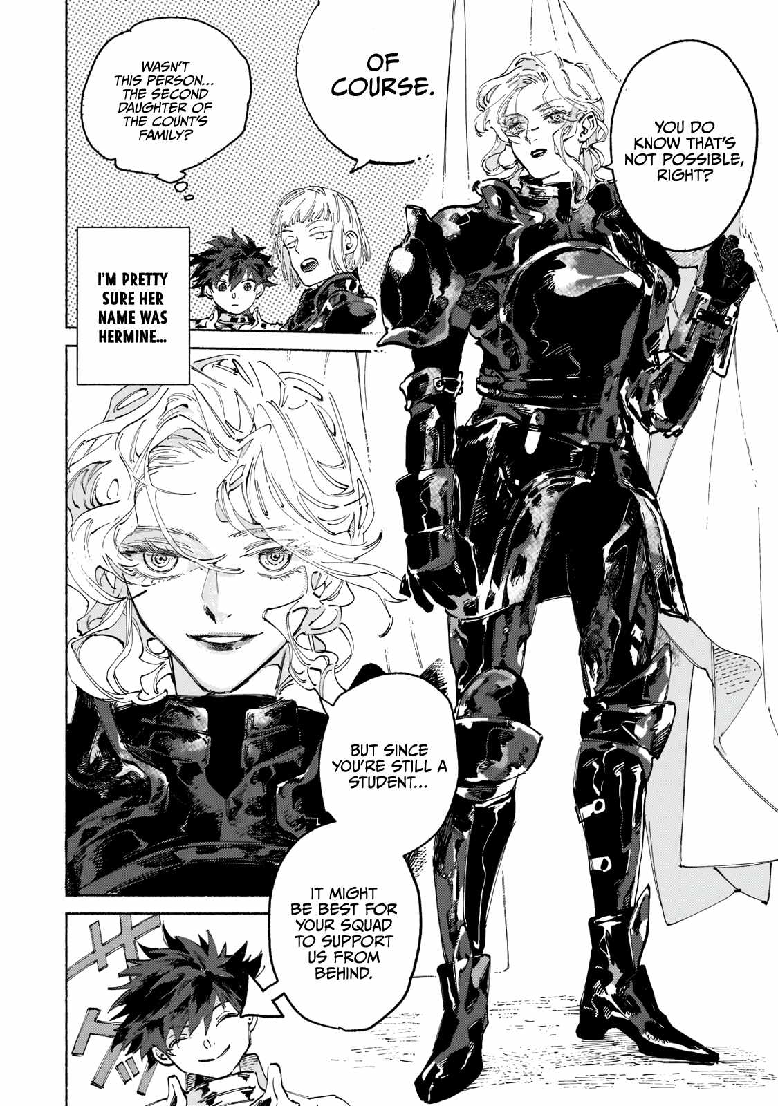 Behind the battle of The Hero and The Demon King chapter 2.3 page 2