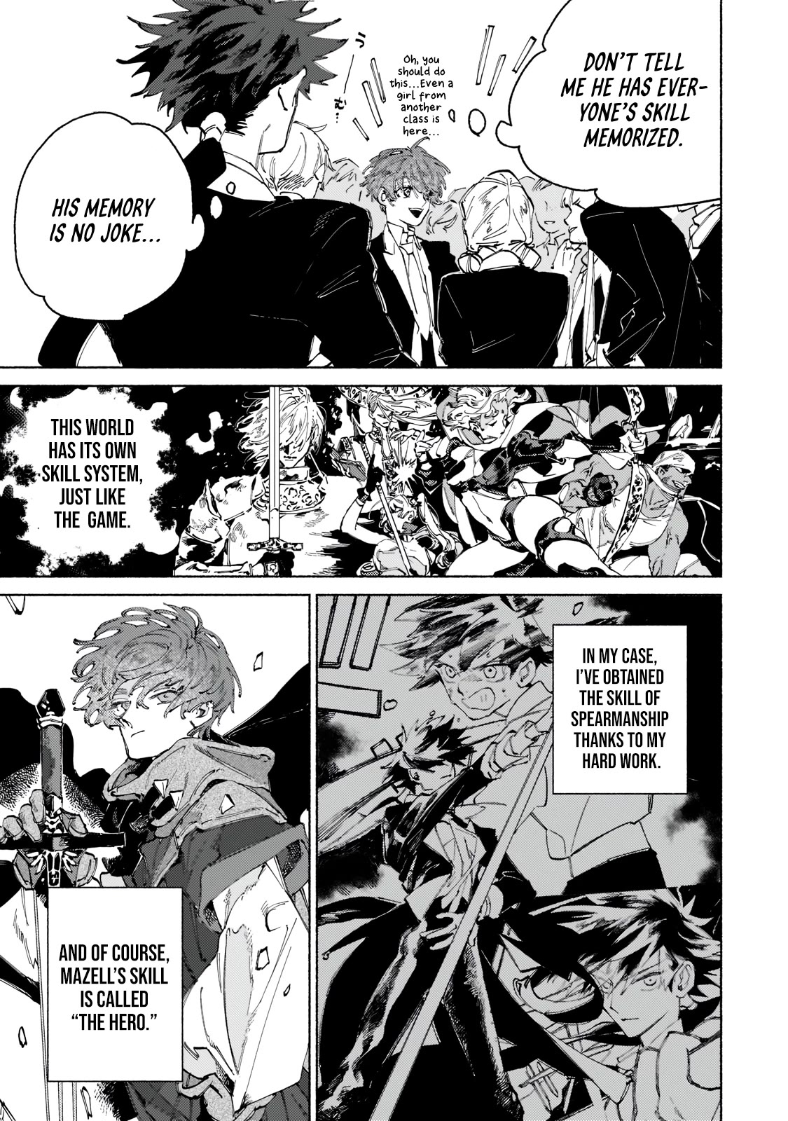 Behind the battle of The Hero and The Demon King chapter 2 page 13