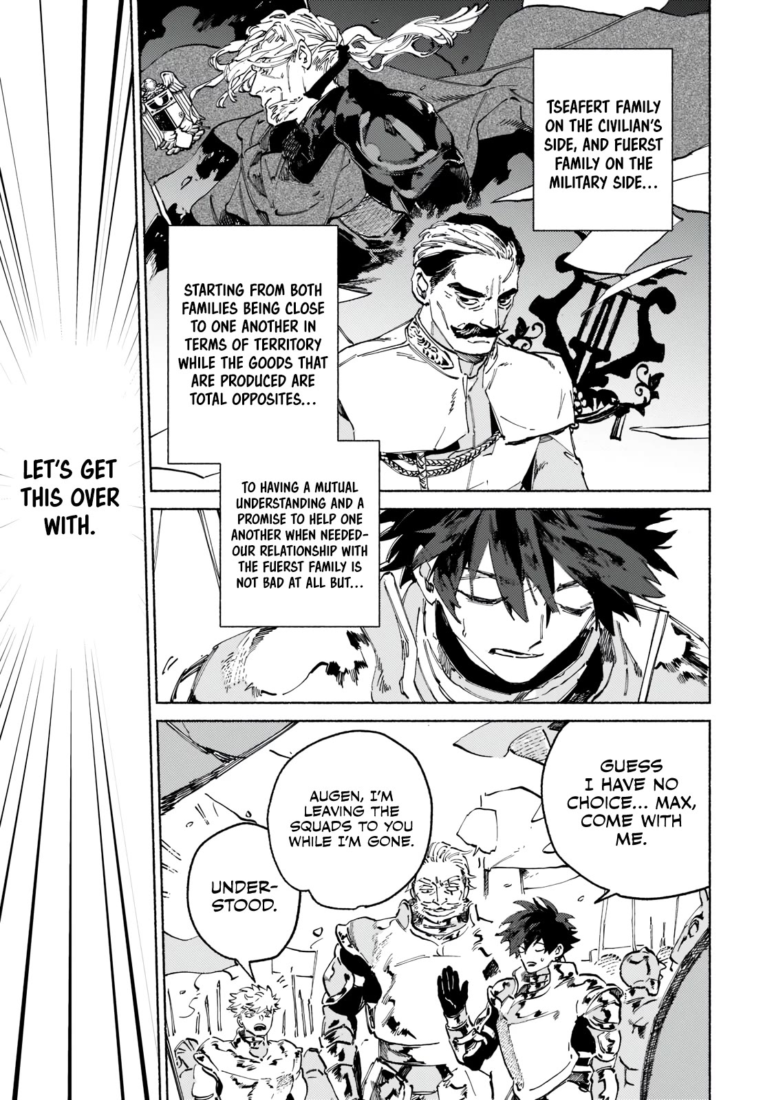 Behind the battle of The Hero and The Demon King chapter 2 page 22