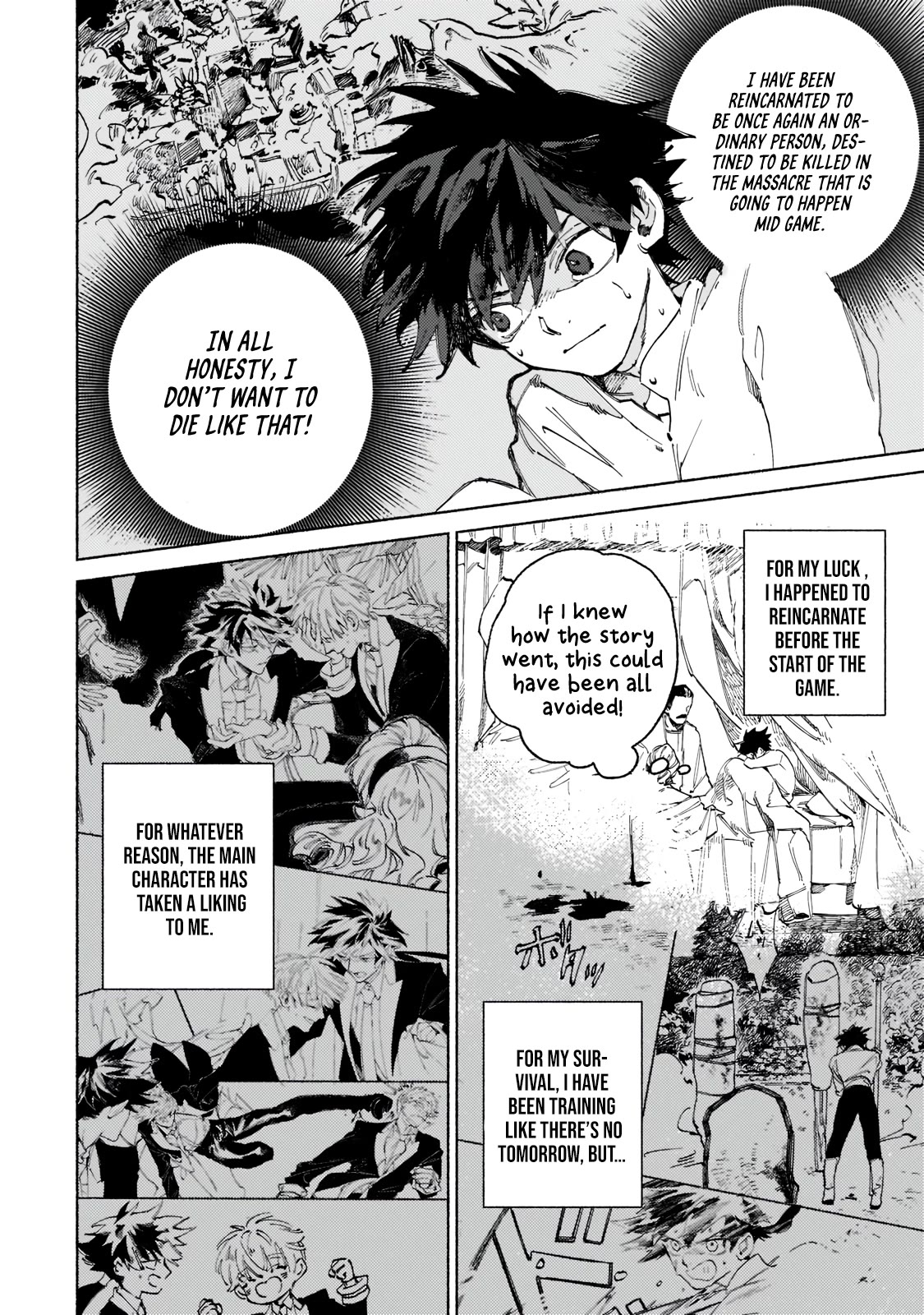 Behind the battle of The Hero and The Demon King chapter 2 page 3