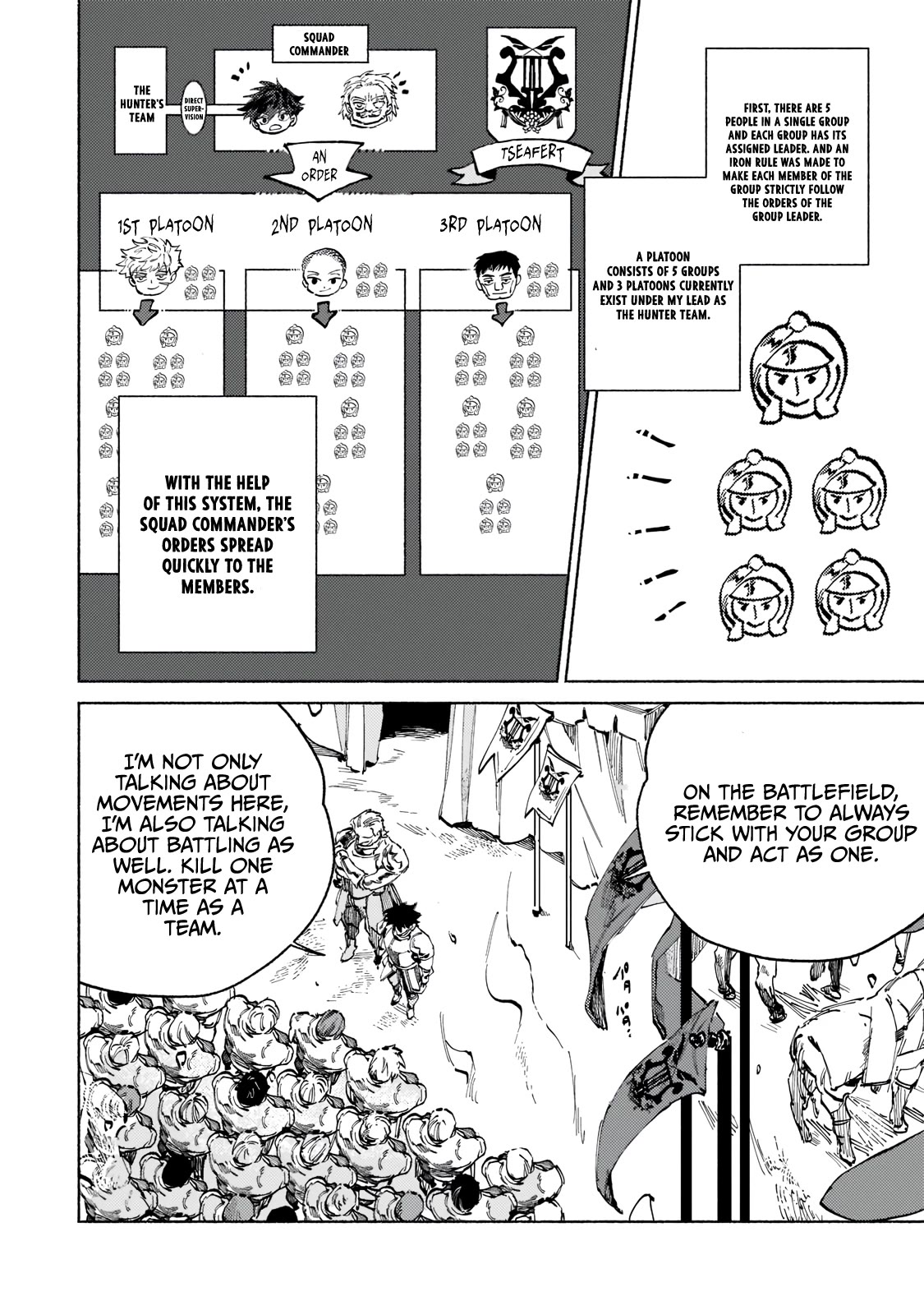 Behind the battle of The Hero and The Demon King chapter 2 page 32