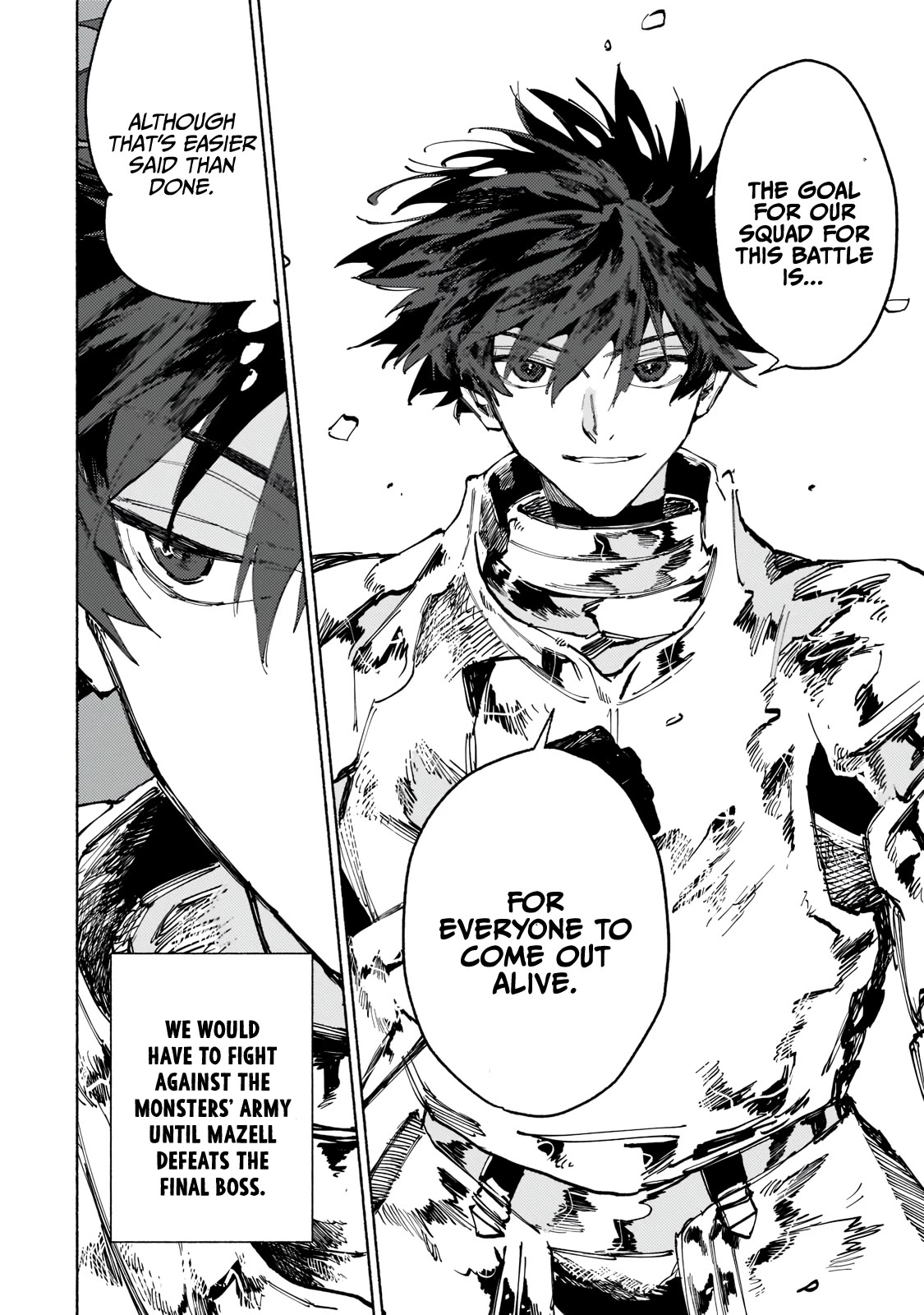 Behind the battle of The Hero and The Demon King chapter 2 page 34