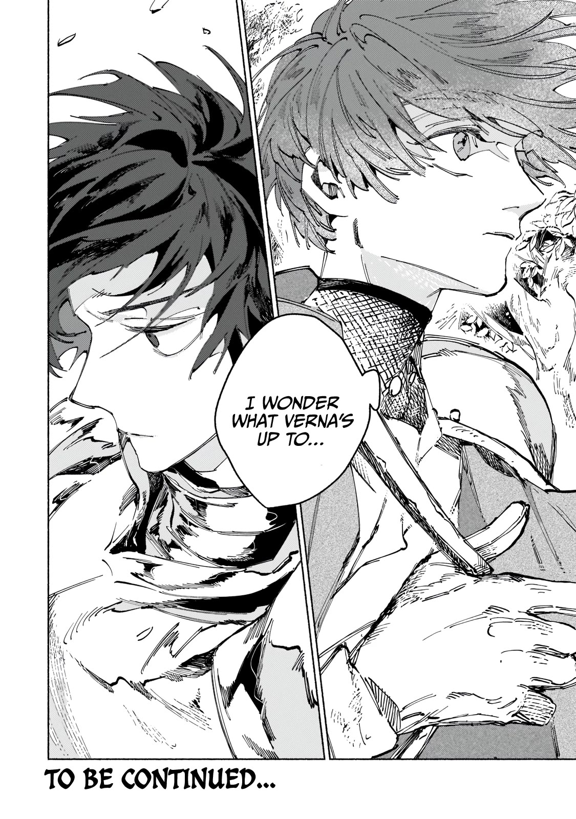 Behind the battle of The Hero and The Demon King chapter 2 page 36