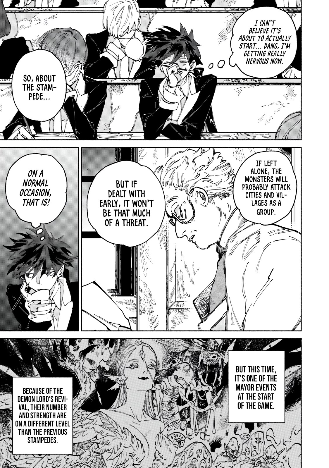 Behind the battle of The Hero and The Demon King chapter 2 page 6