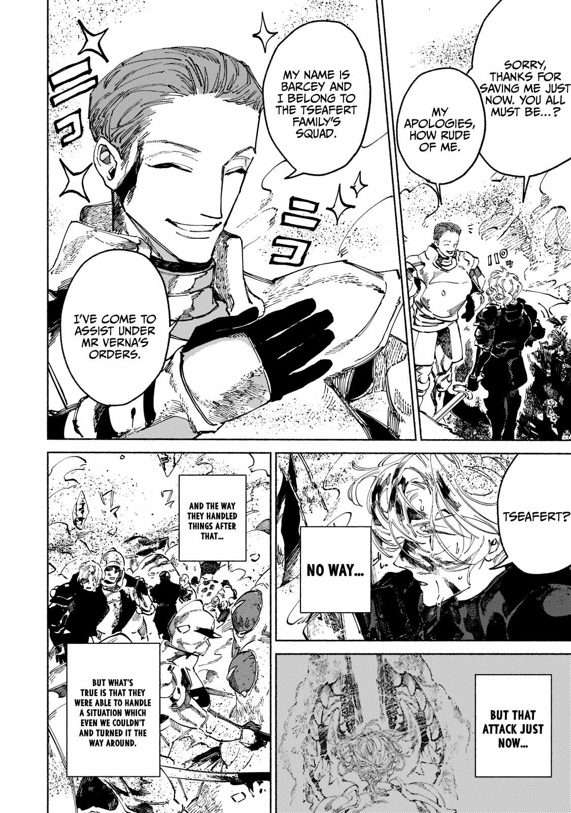 Behind the battle of The Hero and The Demon King chapter 3 page 32