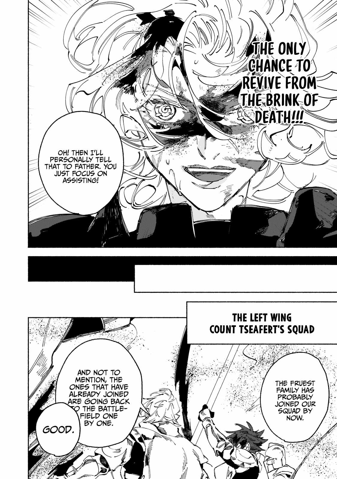 Behind the battle of The Hero and The Demon King chapter 3 page 34