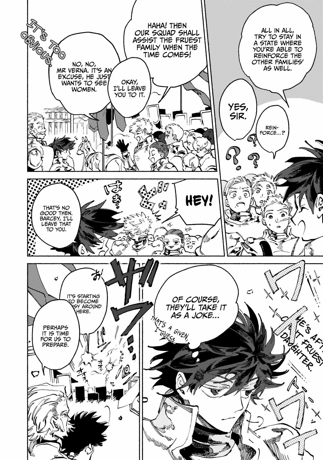 Behind the battle of The Hero and The Demon King chapter 3 page 7