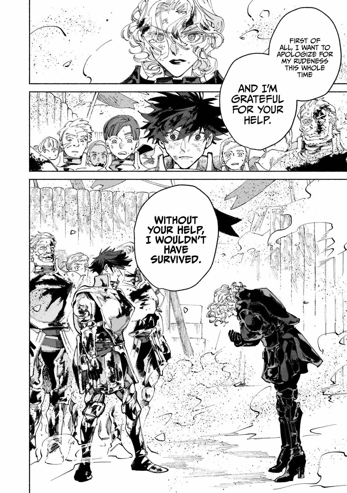 Behind the battle of The Hero and The Demon King chapter 4 page 21