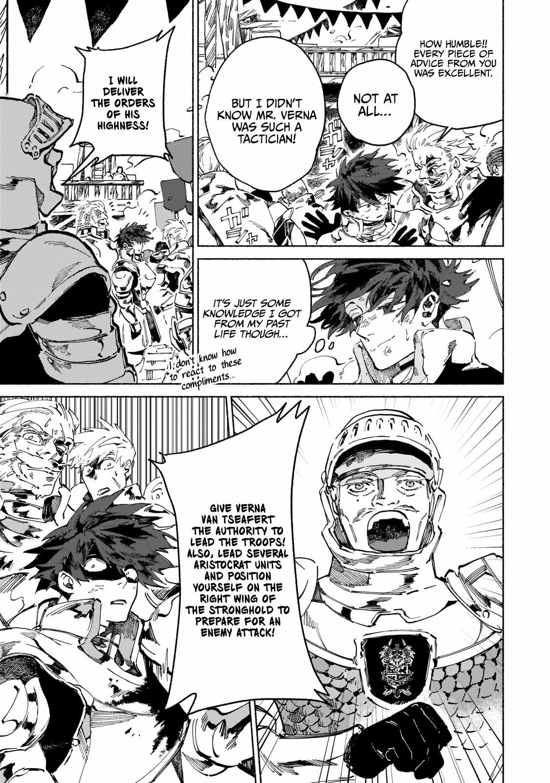 Behind the battle of The Hero and The Demon King chapter 4 page 24