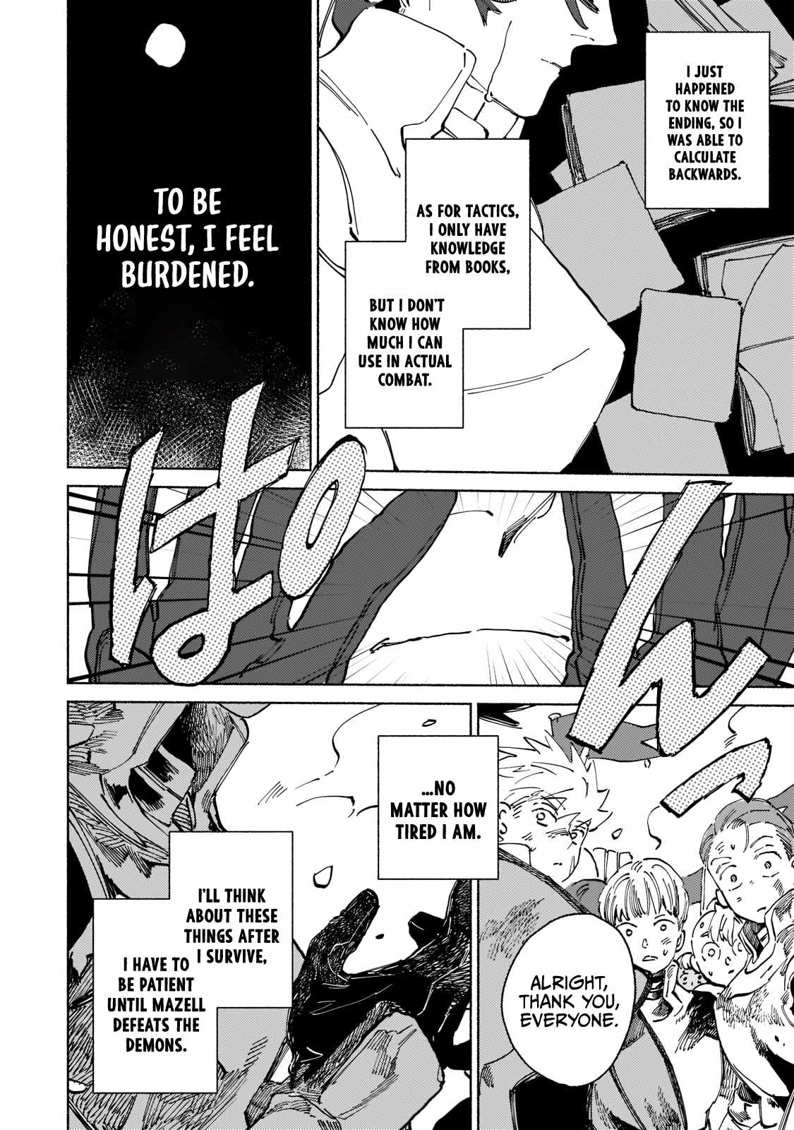 Behind the battle of The Hero and The Demon King chapter 4 page 27