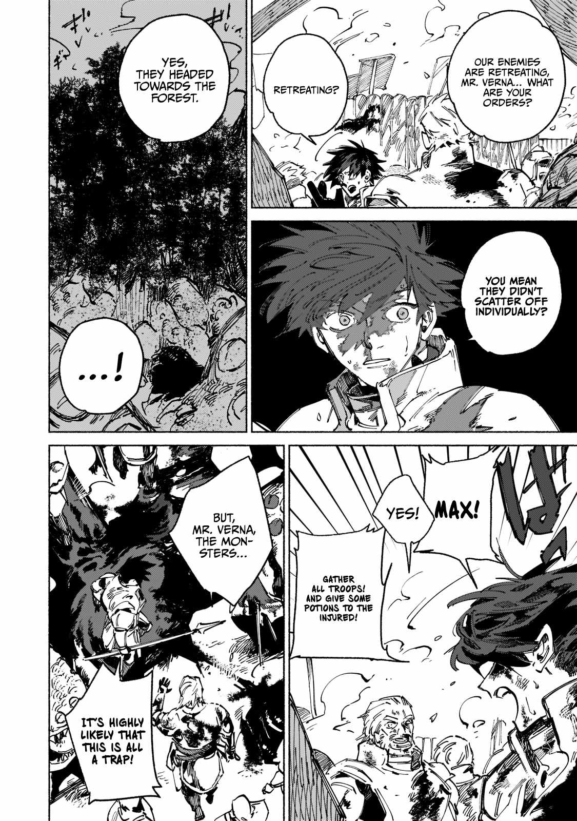 Behind the battle of The Hero and The Demon King chapter 4 page 3