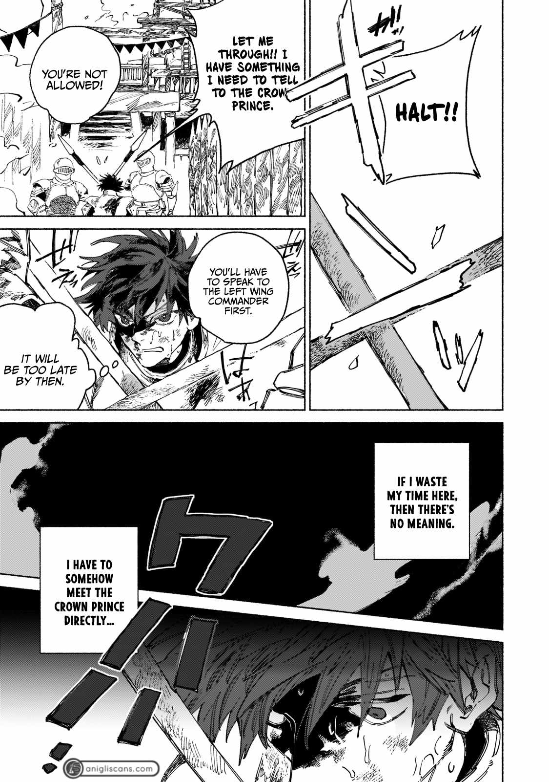 Behind the battle of The Hero and The Demon King chapter 4 page 6