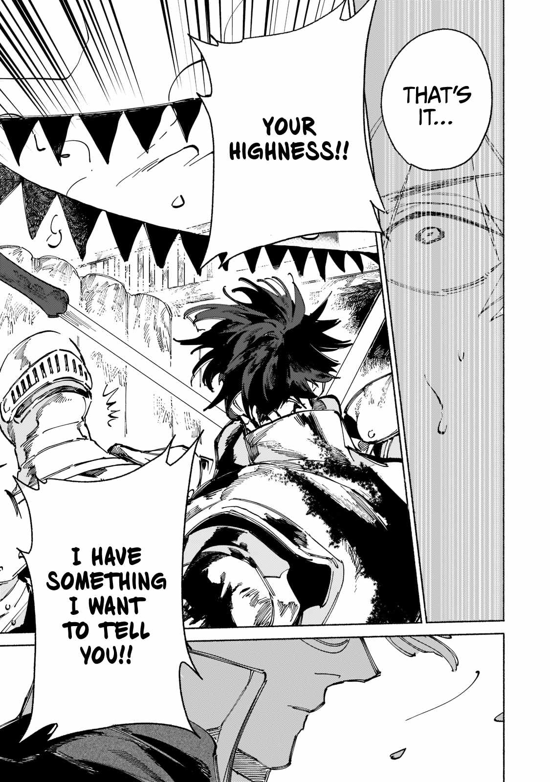 Behind the battle of The Hero and The Demon King chapter 4 page 8