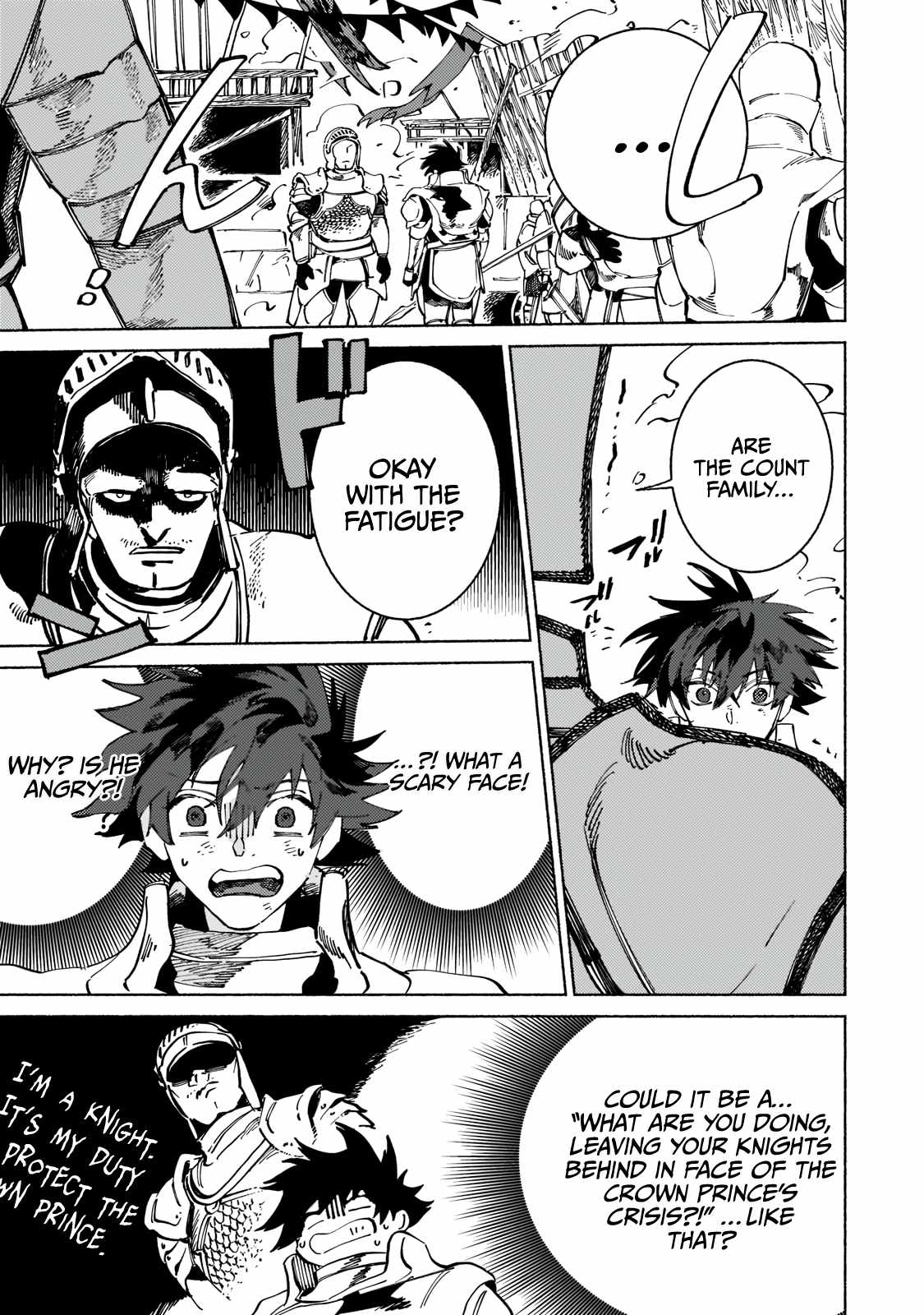 Behind the battle of The Hero and The Demon King chapter 5 page 23