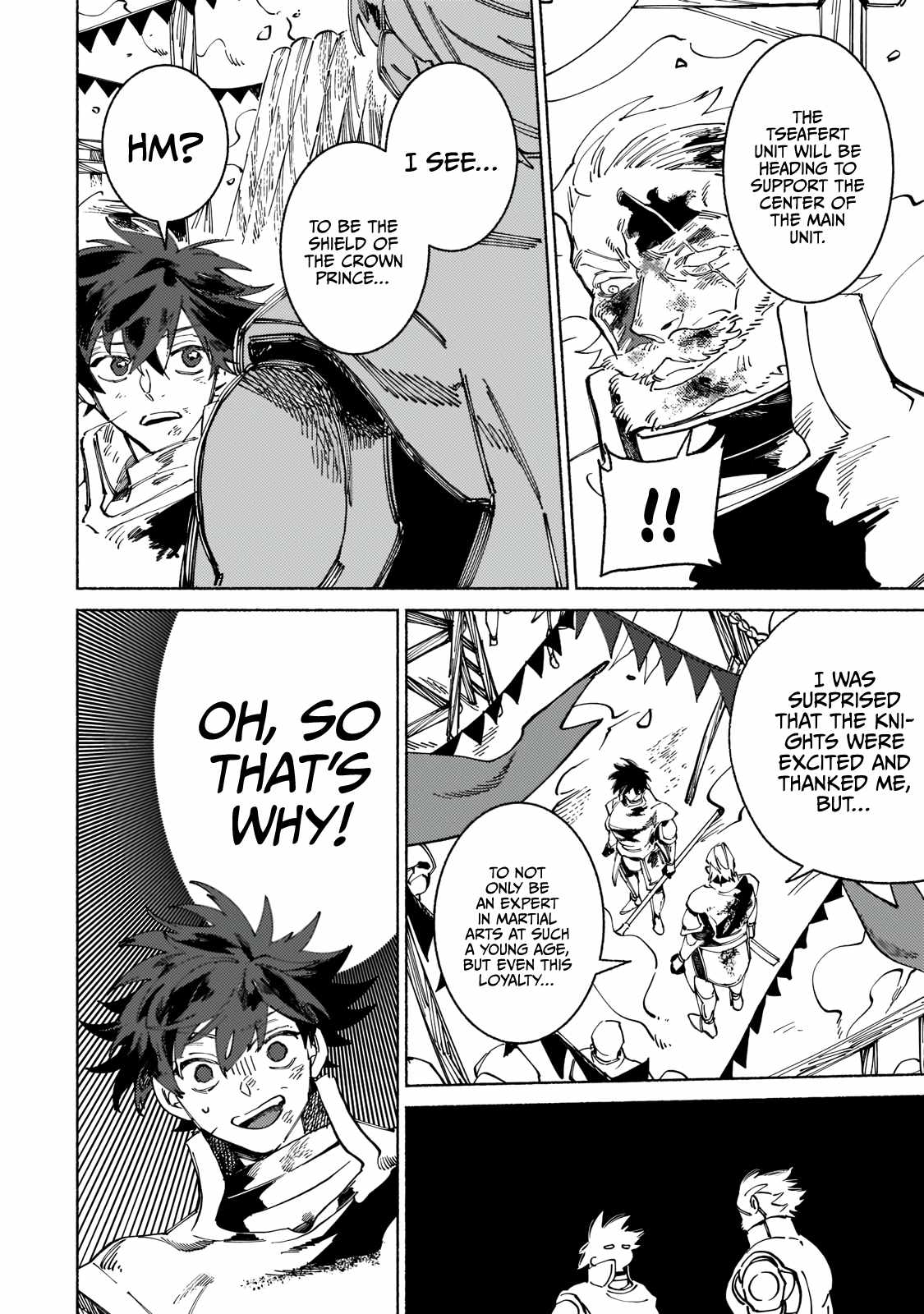 Behind the battle of The Hero and The Demon King chapter 5 page 28