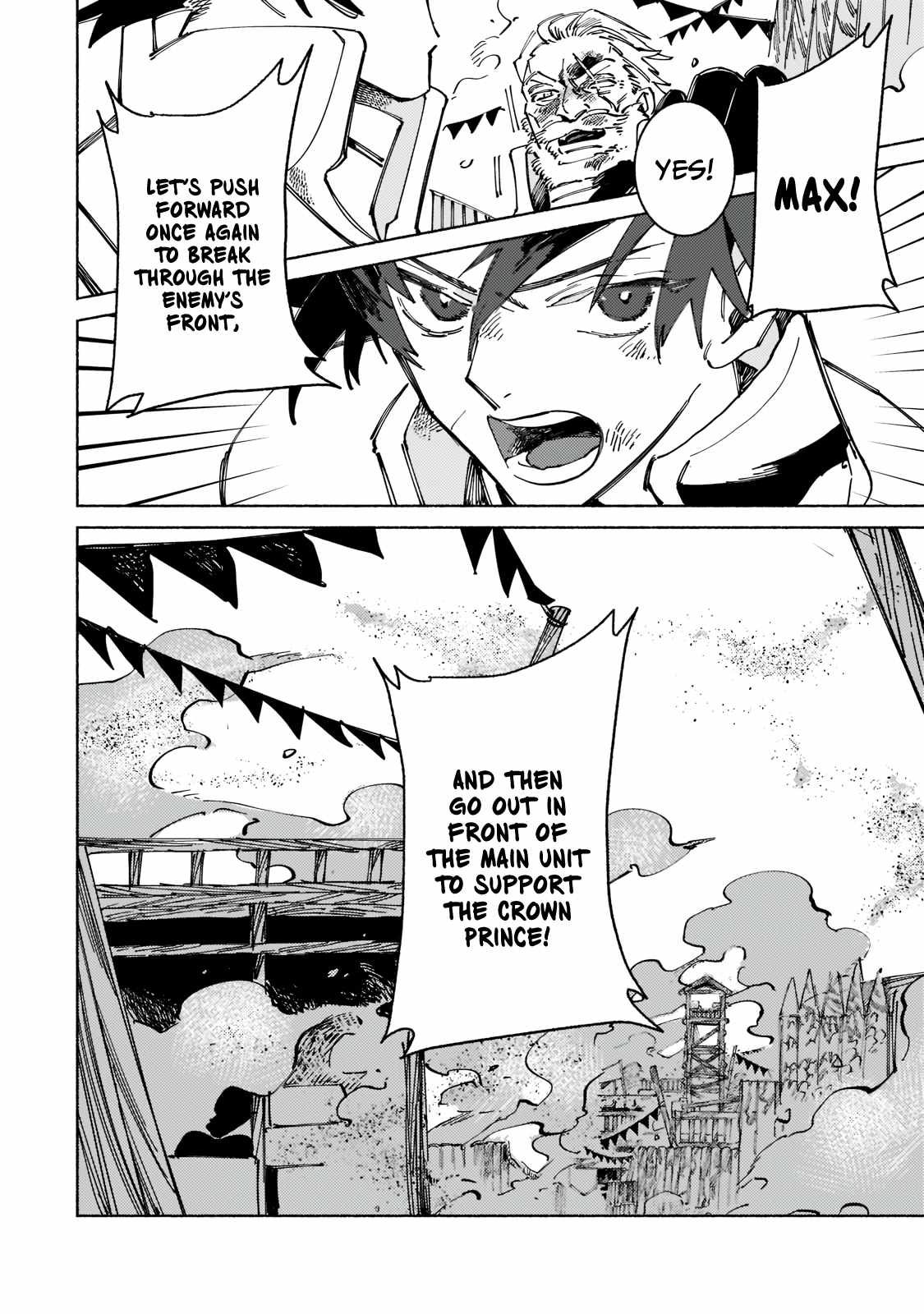 Behind the battle of The Hero and The Demon King chapter 5 page 30