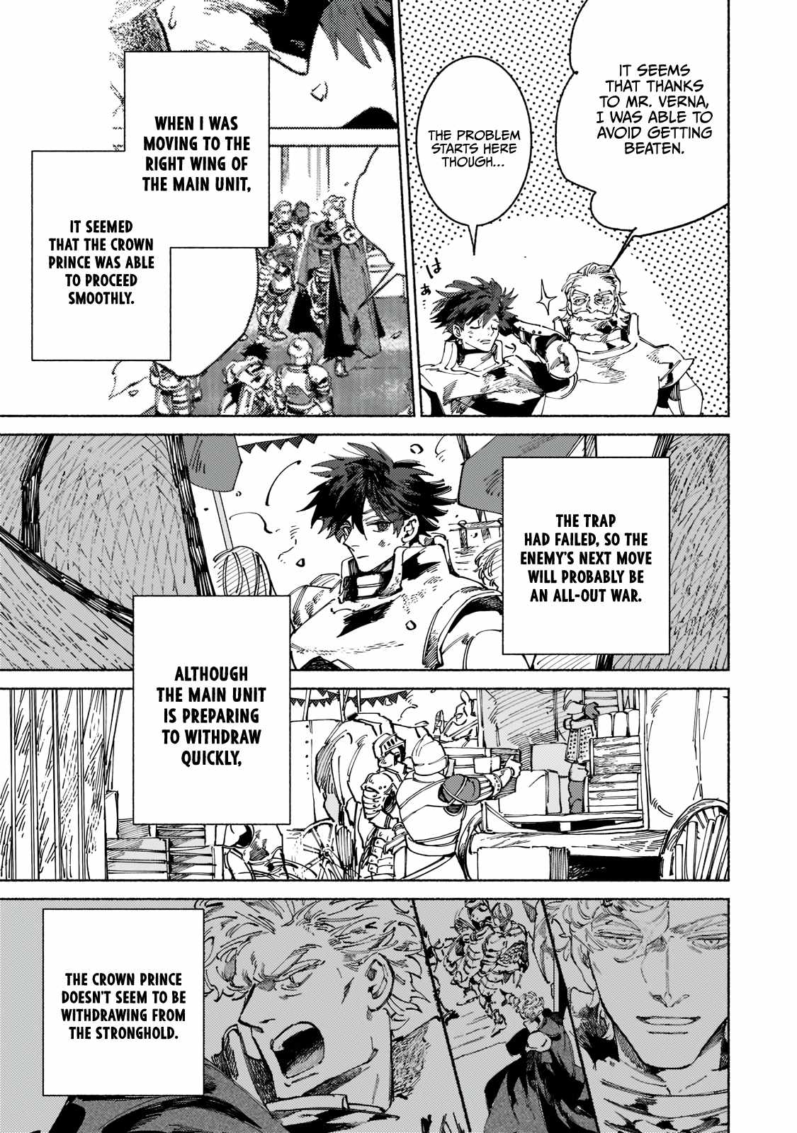 Behind the battle of The Hero and The Demon King chapter 5 page 4