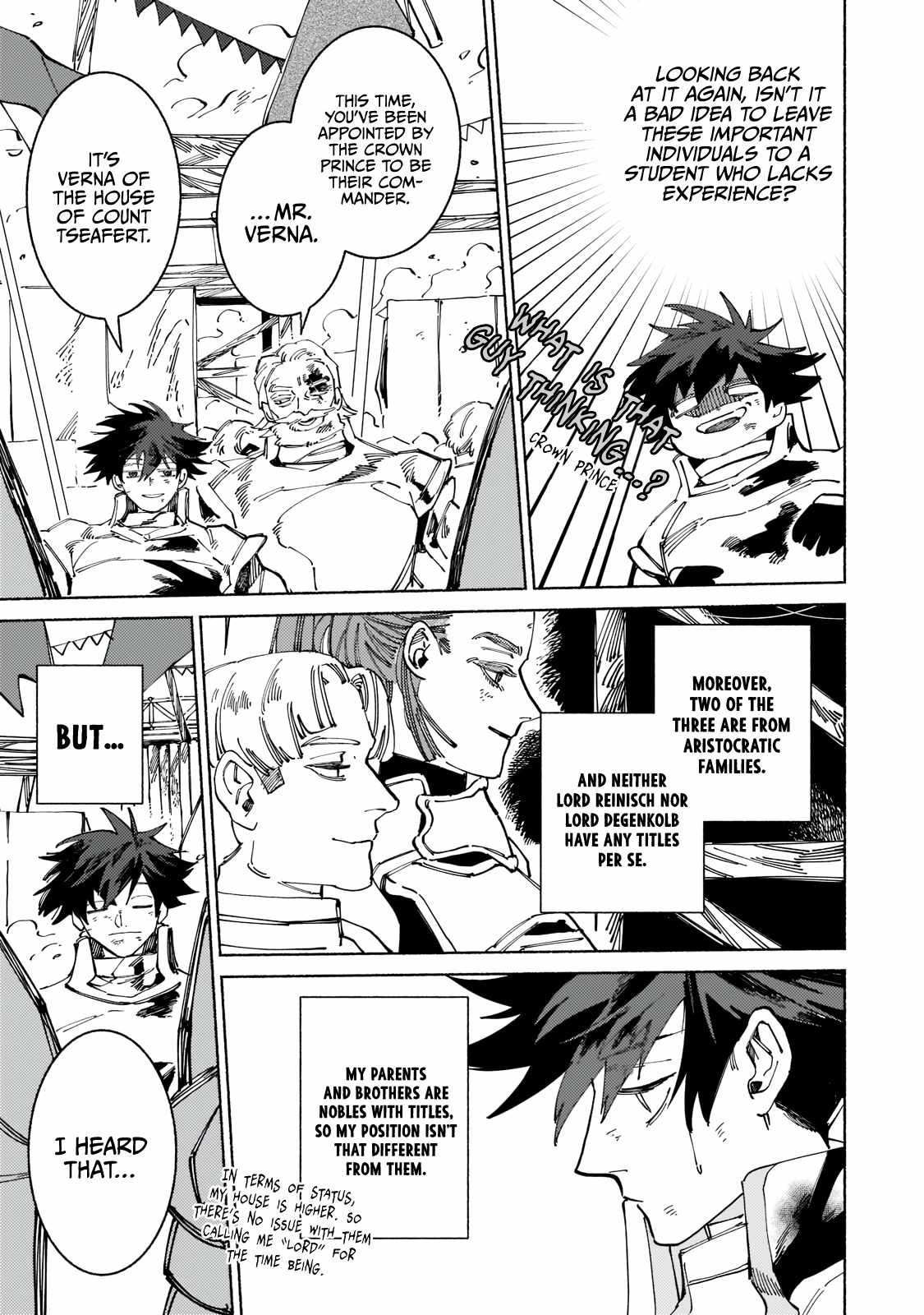 Behind the battle of The Hero and The Demon King chapter 5 page 6