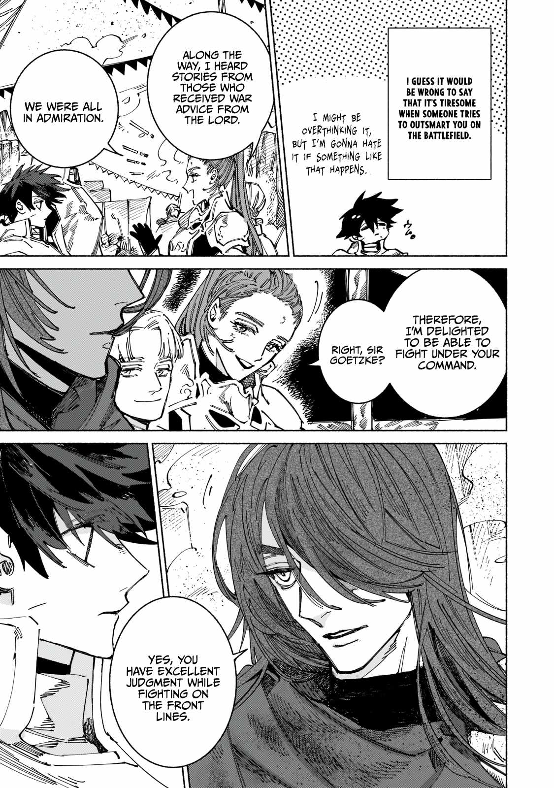 Behind the battle of The Hero and The Demon King chapter 5 page 8