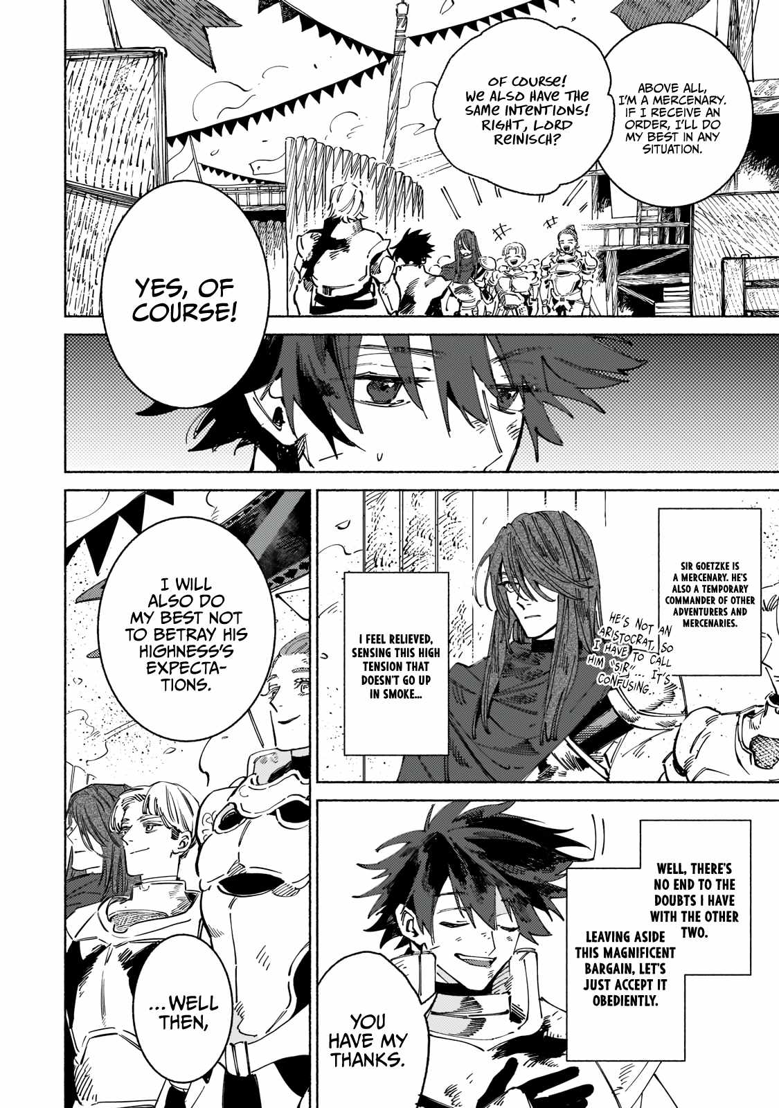 Behind the battle of The Hero and The Demon King chapter 5 page 9