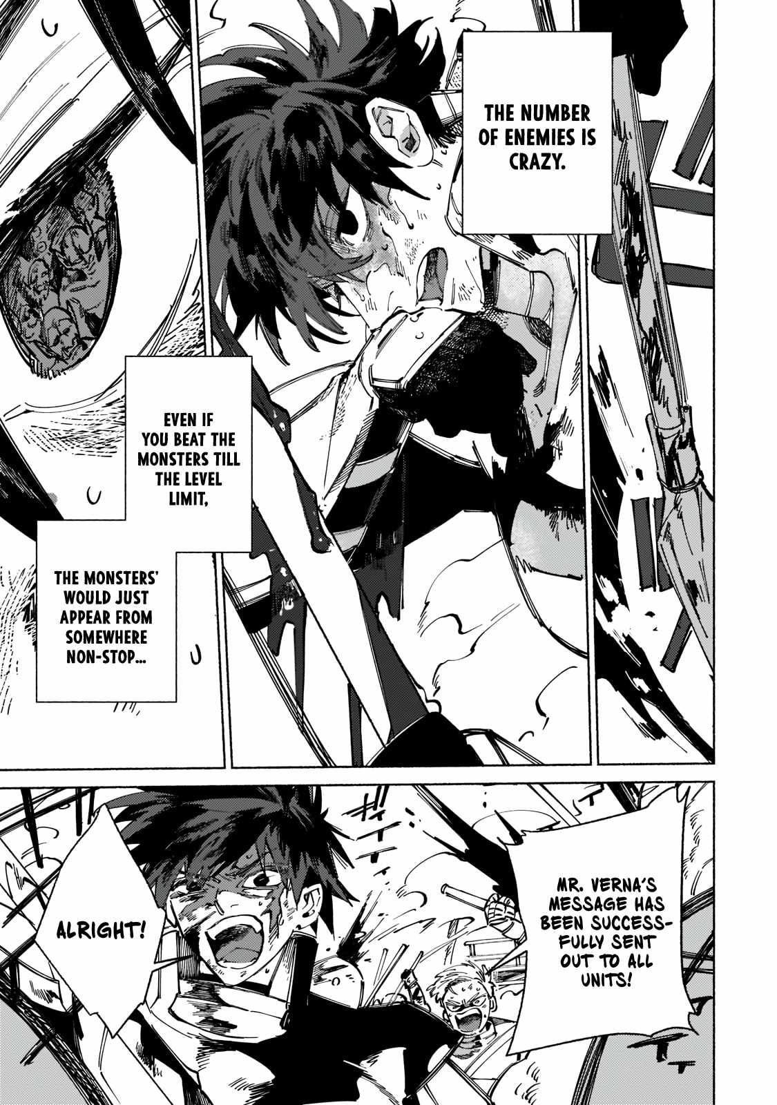 Behind the battle of The Hero and The Demon King chapter 6 page 8