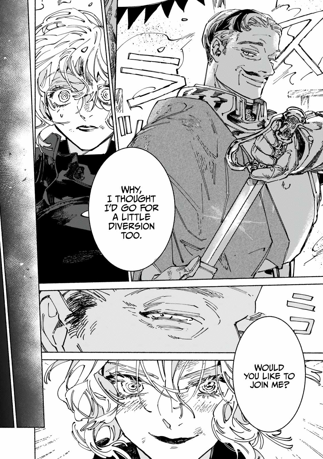 Behind the battle of The Hero and The Demon King chapter 7 page 33