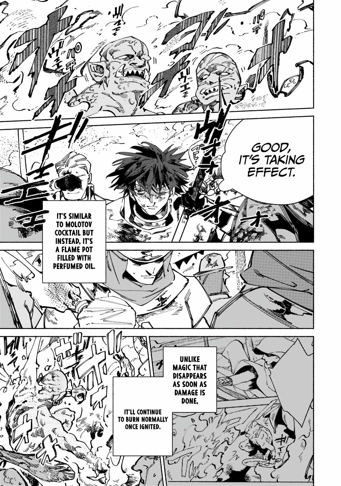 Behind the battle of The Hero and The Demon King chapter 7 page 6