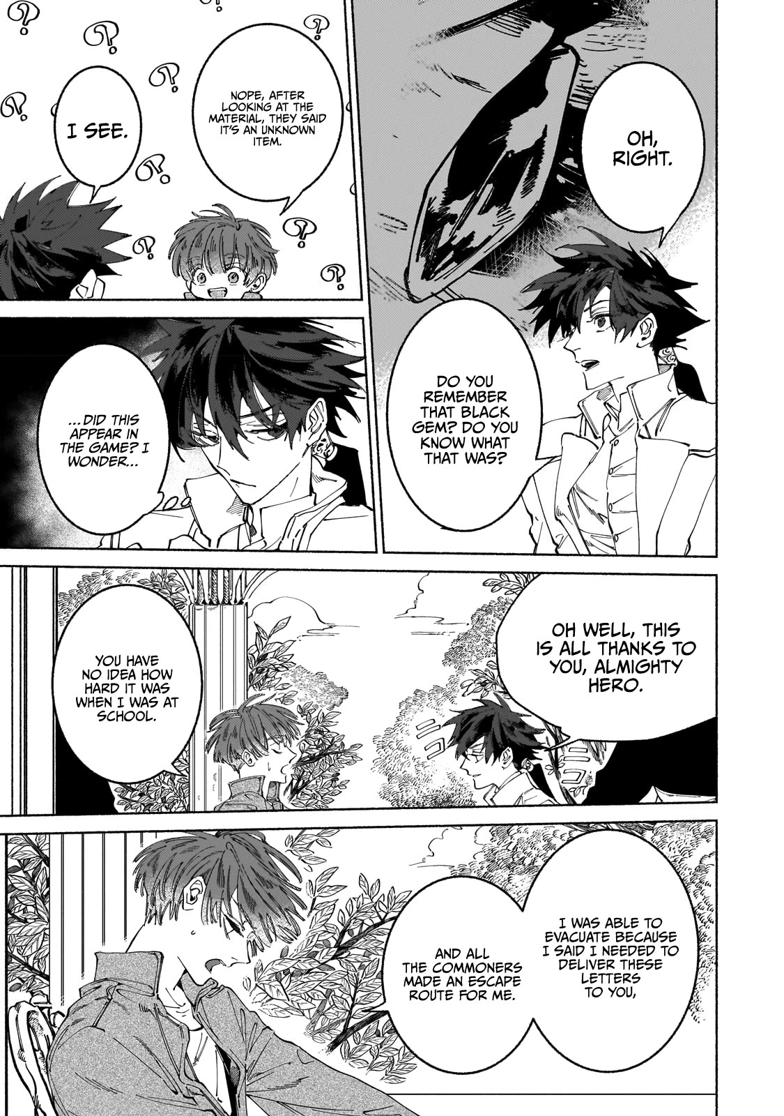 Behind the battle of The Hero and The Demon King chapter 8 page 28