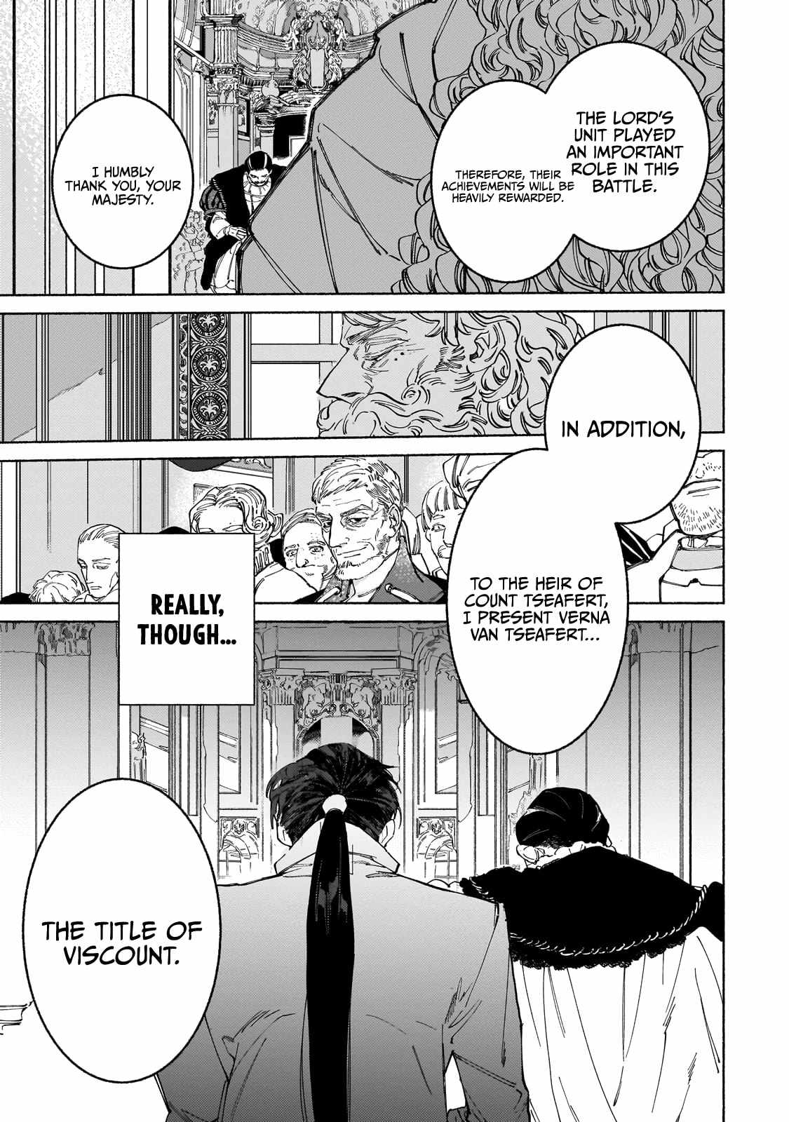 Behind the battle of The Hero and The Demon King chapter 9.1 page 4