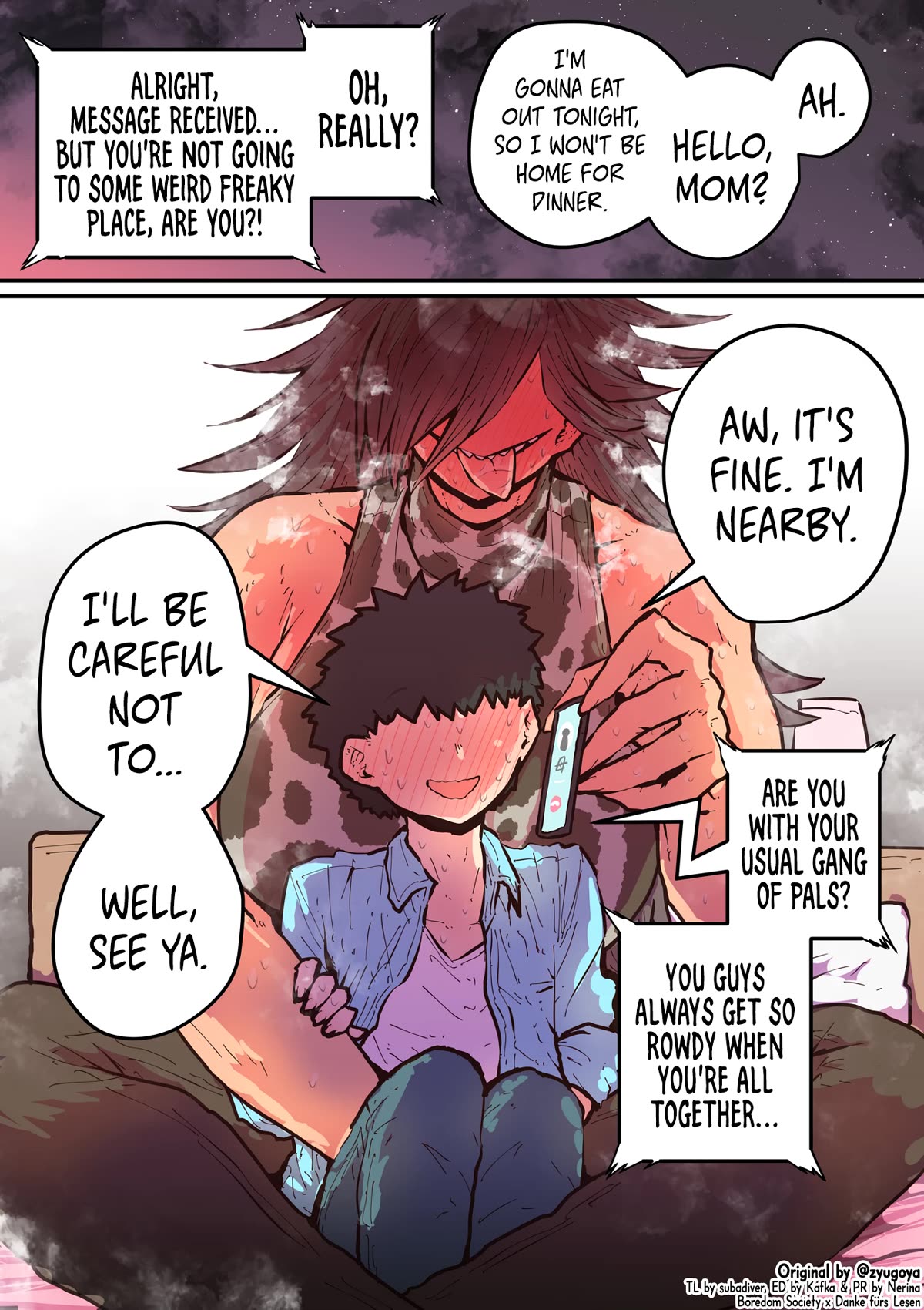 Being Targeted by Hyena-chan chapter 13 page 1