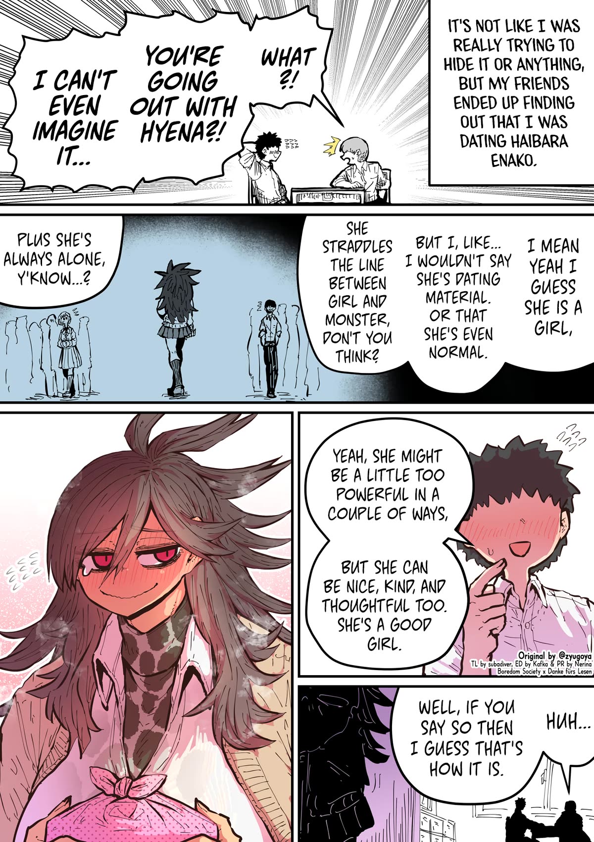 Being Targeted by Hyena-chan chapter 15 page 1