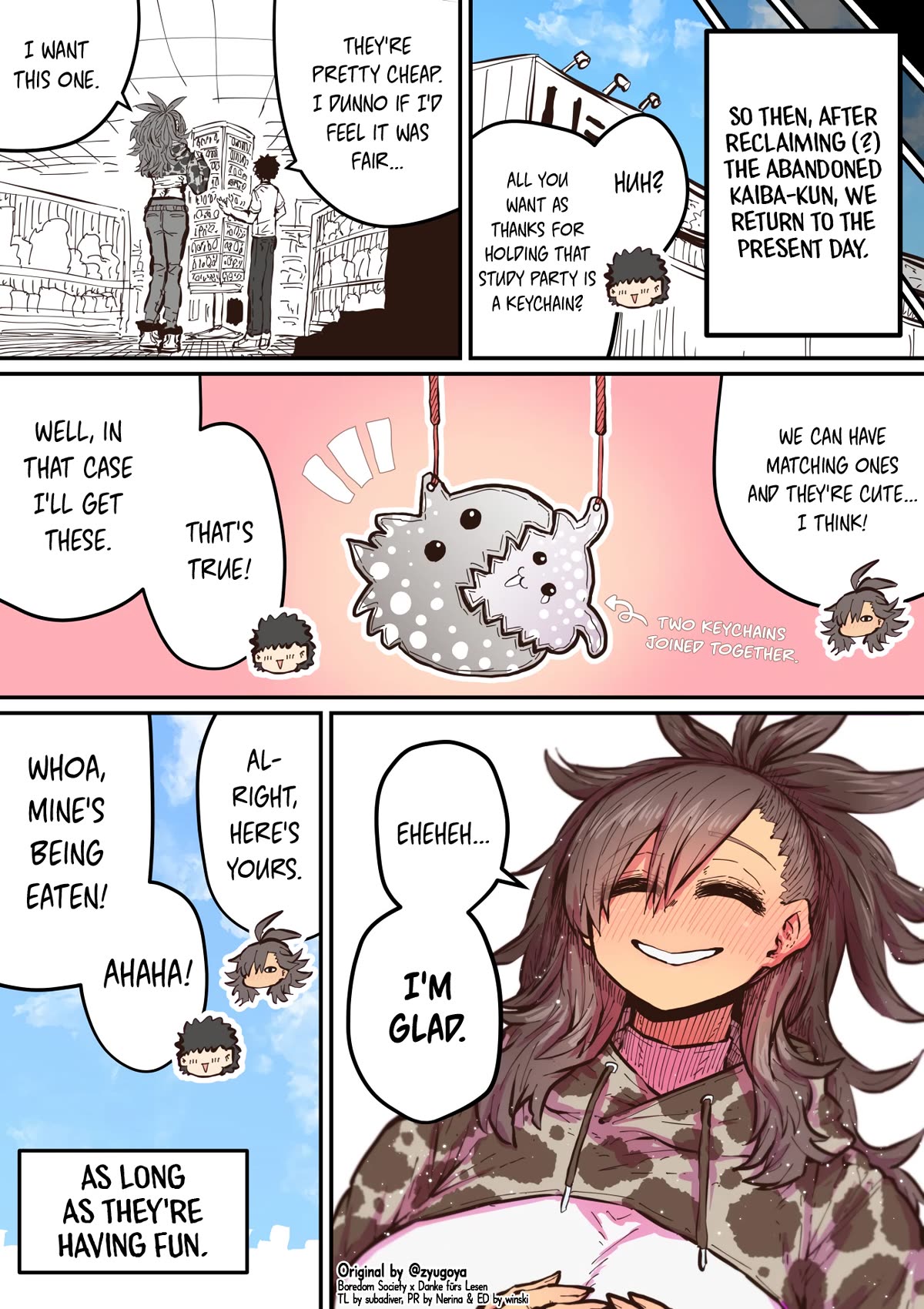 Being Targeted by Hyena-chan chapter 26 page 4