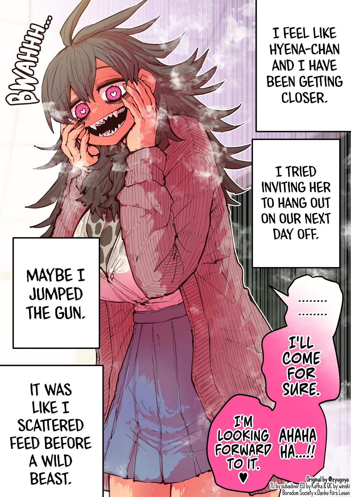Being Targeted by Hyena-chan chapter 5 page 1