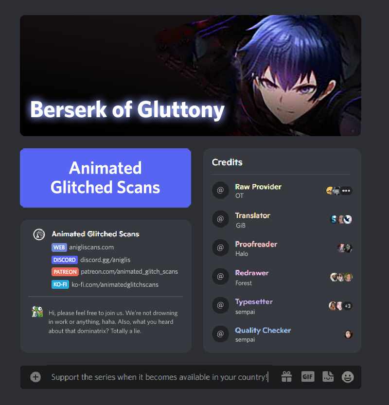 Berserk of Gluttony chapter 15 page 1